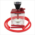 China factory wholesale acrylic hookah shisha dubai hookah square hookah